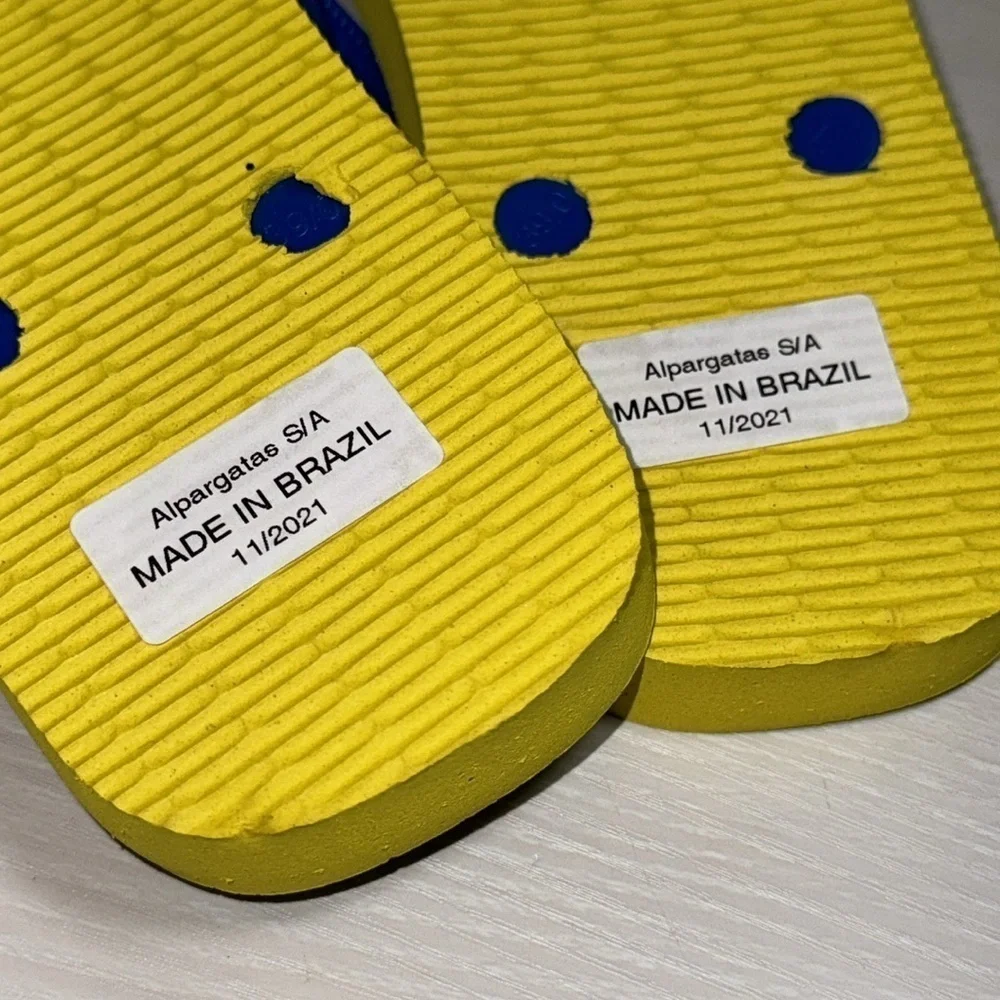 Havaianas Simpsons TV Family Pop Art Abstract Cartoon Beach Flip Flop Sandals